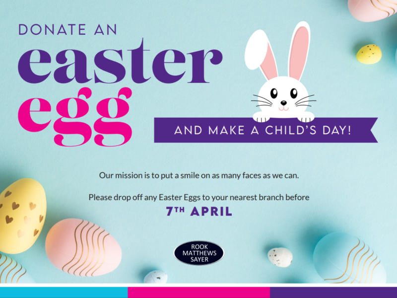 Rook Matthews Sayer are on a mission to collect Easter Eggs for children who may otherwise not receive one, in Newcastle, North Tyneside and Northumberland. Can you help?