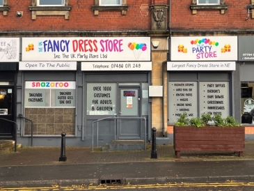 The UK Fancy Dress Store, Unit 2 The Old Co-op Buildings, Hexham Road, Walbottle